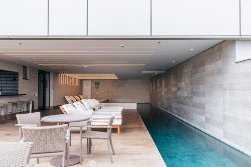 Swimming pool, WTC Goiania Stay & Hotel by Atlantica in Goiania Swimming pool, WTC Goiania Stay & Hotel by Atlantica in Goiania