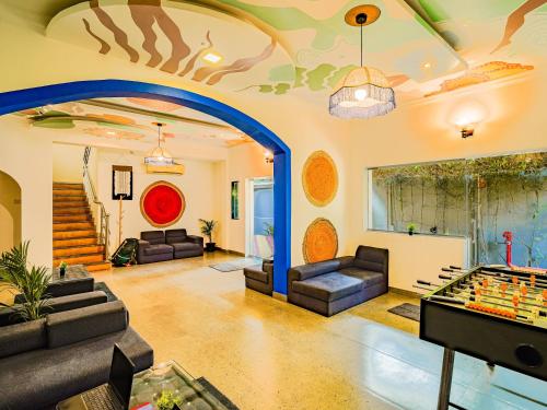 Lobby, The Hosteller Goa, Anjuna in Goa Lobby, The Hosteller Goa, Anjuna in Goa