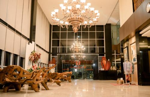 Lobby, Merapi Merbabu Hotel Bekasi in Rawa Lumbu Lobby, Merapi Merbabu Hotel Bekasi in Rawa Lumbu