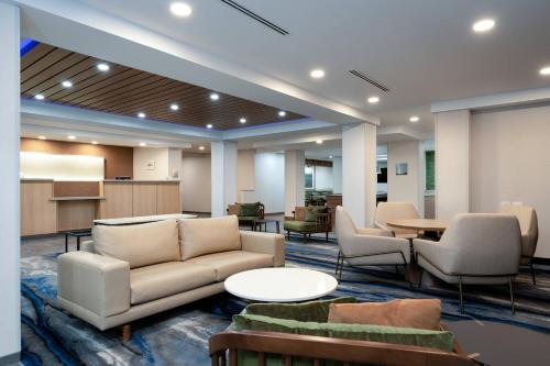 Előcsarnok, Fairfield Inn & Suites Atlanta Stonecrest in Lithonia (Georgia) Előcsarnok, Fairfield Inn & Suites Atlanta Stonecrest in Lithonia (Georgia)