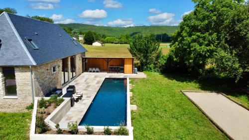 Exterior view, Villa Luceo Perigord Dordogne - Villa 8p Piscine Clim in Coly Exterior view, Villa Luceo Perigord Dordogne - Villa 8p Piscine Clim in Coly