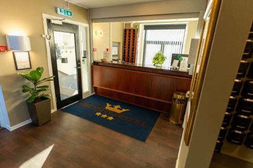 Lobby, Prinsen Hotel in Aalborg City Center Lobby, Prinsen Hotel in Aalborg City Center