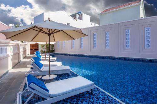 Swimming pool, Cozy Hoian Boutique Villas near Thanh Ha Terracotta Park Swimming pool, Cozy Hoian Boutique Villas near Thanh Ha Terracotta Park