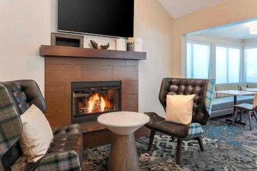 Vestíbulo, Residence Inn Chicago Deerfield in Deerfield Vestíbulo, Residence Inn Chicago Deerfield in Deerfield