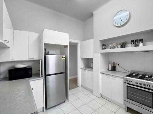 廚房, Ground floor apartment, 250 metres to the beach in 布萊頓 廚房, Ground floor apartment, 250 metres to the beach in 布萊頓