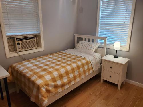 Bed, Private Room With Twin Bed and Work Station in Burlington Bed, Private Room With Twin Bed and Work Station in Burlington