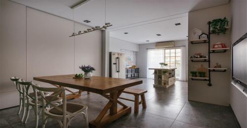 Kitchen, 溪南秘境-XiNan hideaway in Wuri District Kitchen, 溪南秘境-XiNan hideaway in Wuri District