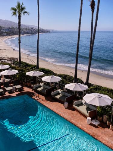 Swimming pool, Casa Loma Beach Hotel in Laguna Beach (CA) Swimming pool, Casa Loma Beach Hotel in Laguna Beach (CA)