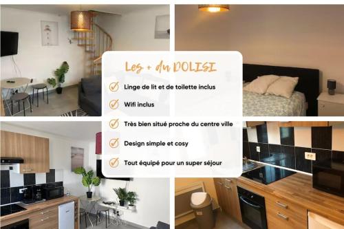 View, Dolisie, charming 2 rooms 20 minutes from Paris in Le Blanc Mesnil View, Dolisie, charming 2 rooms 20 minutes from Paris in Le Blanc Mesnil
