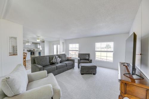 Tranquil Elgin Getaway with Private Deck and Patio! in Elgin Tranquil Elgin Getaway with Private Deck and Patio! in Elgin