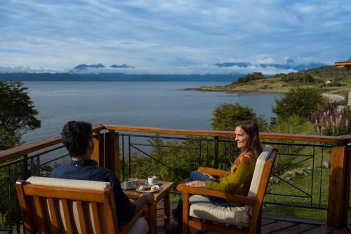 Uitzicht, Los Cauquenes Resort in Ushuaia Uitzicht, Los Cauquenes Resort in Ushuaia