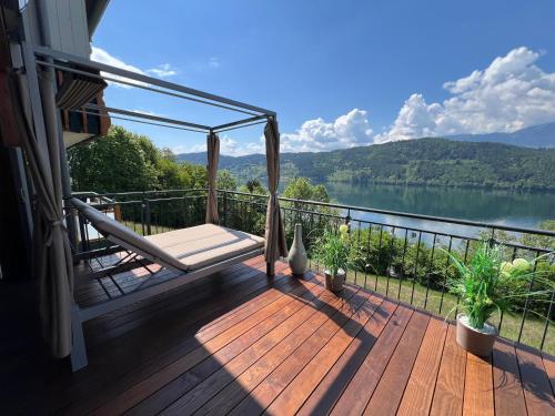 Erkély/terasz, Ferienwohnungen Klinar in Millstatt Erkély/terasz, Ferienwohnungen Klinar in Millstatt