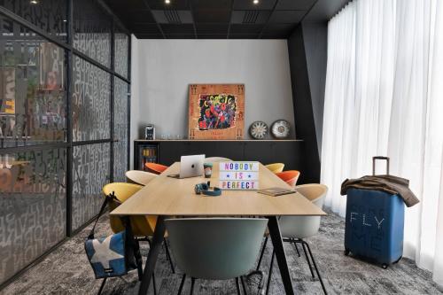Meeting room / ballrooms, Moxy Lyon Airport near Lyon-Saint-Exupéry Airport Meeting room / ballrooms, Moxy Lyon Airport near Lyon-Saint-Exupéry Airport