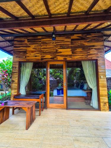 balkon/terras, Wadon Menjangan homestay in Menjangan balkon/terras, Wadon Menjangan homestay in Menjangan