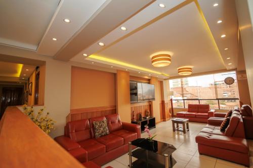 共用Lounge/電視區, 普林西比三世酒店 (Principe III) in 庫斯科市中心 共用Lounge/電視區, 普林西比三世酒店 (Principe III) in 庫斯科市中心