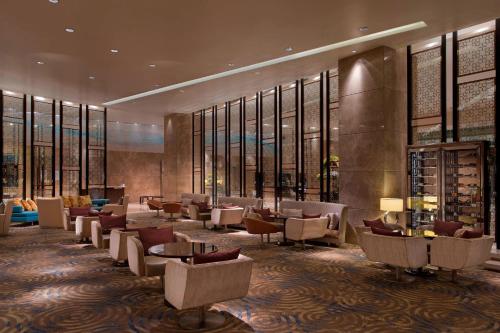 Lobby, Sheraton Grand Bangalore Hotel at Brigade Gateway near Orion Mall Lobby, Sheraton Grand Bangalore Hotel at Brigade Gateway near Orion Mall