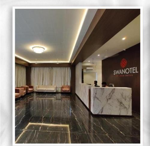 Vestíbul, Swanotel Gachibowli in Hyderabad Vestíbul, Swanotel Gachibowli in Hyderabad
