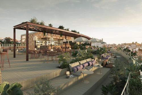 מרפסת, The Social Hub Porto in פורטו מרפסת, The Social Hub Porto in פורטו