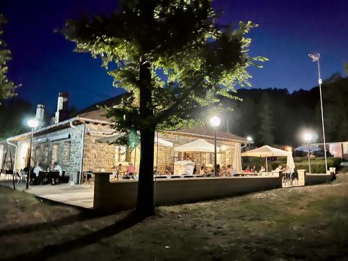 Uitzicht, Camping Valle de Hecho in Hecho Uitzicht, Camping Valle de Hecho in Hecho