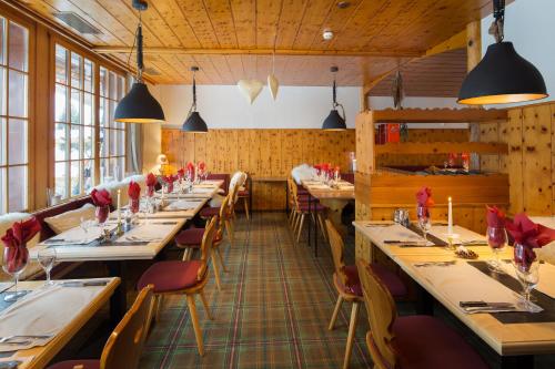 مطعم, Eiger Guesthouse in Murren City Center مطعم, Eiger Guesthouse in Murren City Center
