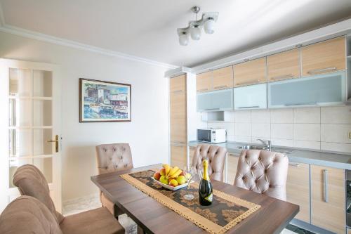 Konyha, Luxury Apartments Montesan in Sveti Stefan Konyha, Luxury Apartments Montesan in Sveti Stefan