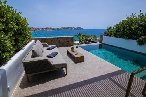 Erkély/terasz, Noima Boutique Hotel Mykonos in Agio Ioannis Erkély/terasz, Noima Boutique Hotel Mykonos in Agio Ioannis
