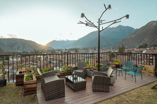 Terraza/balcón, Hotel California Urubamba in Urubamba Terraza/balcón, Hotel California Urubamba in Urubamba