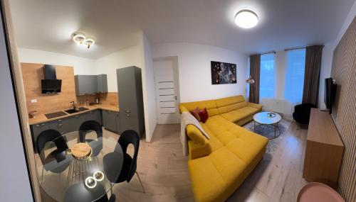 صالة مشتركة/ منطقة التلفزيون, The Hook Apartments in Dolny Kubin Town Center صالة مشتركة/ منطقة التلفزيون, The Hook Apartments in Dolny Kubin Town Center