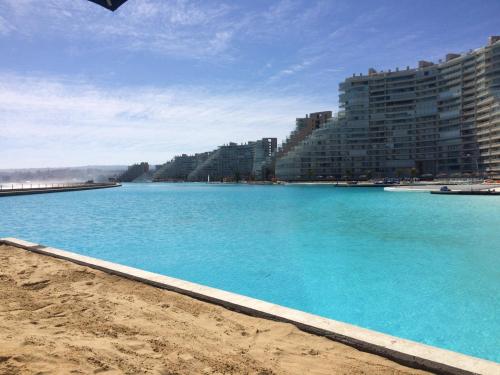 plage, San Alfonso del Mar Frente al Mar in Algarrobo plage, San Alfonso del Mar Frente al Mar in Algarrobo
