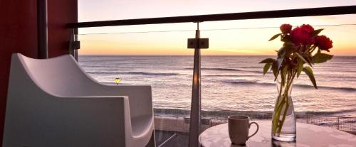 Balcony/terrace, Hotel St Clair in West Dunedin Balcony/terrace, Hotel St Clair in West Dunedin