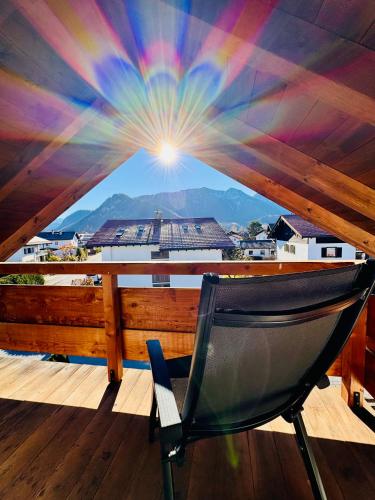 Erkély/terasz, Tannensuite Inzell - Die Auszeit in den Chiemgauer Bergen in Inzell városközpont Erkély/terasz, Tannensuite Inzell - Die Auszeit in den Chiemgauer Bergen in Inzell városközpont