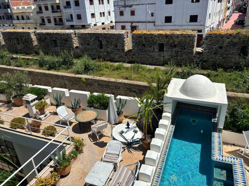 Balcony/terrace, RIAD OASIS D'ASILAH in Asilah Balcony/terrace, RIAD OASIS D'ASILAH in Asilah