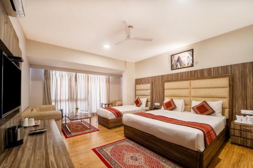 拉瑪吹登特酒店 (Hotel Rama Trident) in 卡特拉(查謨和克什米爾) 拉瑪吹登特酒店 (Hotel Rama Trident) in 卡特拉(查謨和克什米爾)