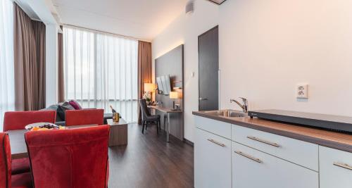 Kitchen, PLAZA Premium Almere in Almere Kitchen, PLAZA Premium Almere in Almere