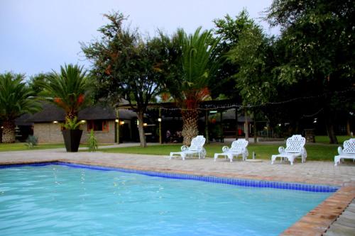 Piscina, Palm Afrique Lodge in Ghanzi Piscina, Palm Afrique Lodge in Ghanzi
