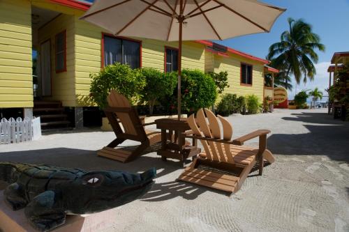 Buitenkant, Tropical Paradise in Caye Caulker Buitenkant, Tropical Paradise in Caye Caulker