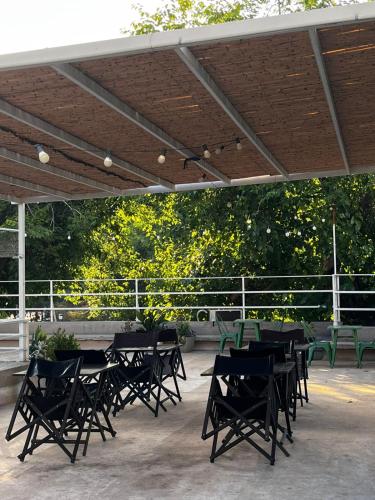 Balcony/terrace, Sin Fin Hostel in Mendoza Balcony/terrace, Sin Fin Hostel in Mendoza