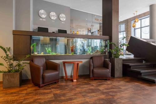 Vestíbulo, Wellton Centrum Hotel and Spa in Riga Vestíbulo, Wellton Centrum Hotel and Spa in Riga