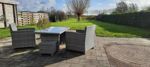 حديقة, Vakantiehuis Geluk in Stavenisse حديقة, Vakantiehuis Geluk in Stavenisse