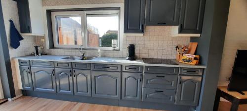 مطبخ, Vakantiehuis Geluk in Stavenisse مطبخ, Vakantiehuis Geluk in Stavenisse