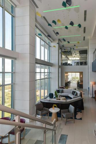 Lobby, Residence Inn Myrtle Beach Oceanfront near Warbird Park Lobby, Residence Inn Myrtle Beach Oceanfront near Warbird Park