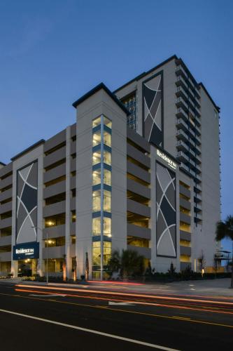 Hotellet från utsidan, Residence Inn Myrtle Beach Oceanfront near Warbird Park Hotellet från utsidan, Residence Inn Myrtle Beach Oceanfront near Warbird Park