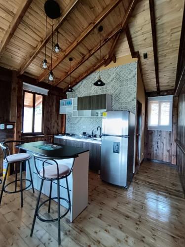 Kitchen, Cabana Loto - Paipa in Salitre Kitchen, Cabana Loto - Paipa in Salitre