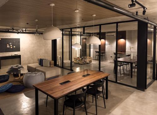 Shared lounge/TV area, Yamato Hostel near EDSA LRT Station Shared lounge/TV area, Yamato Hostel near EDSA LRT Station