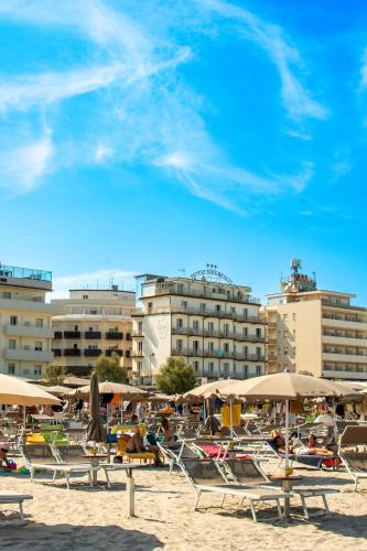 Strand, Hotel Negresco in Milano Marittima Strand, Hotel Negresco in Milano Marittima