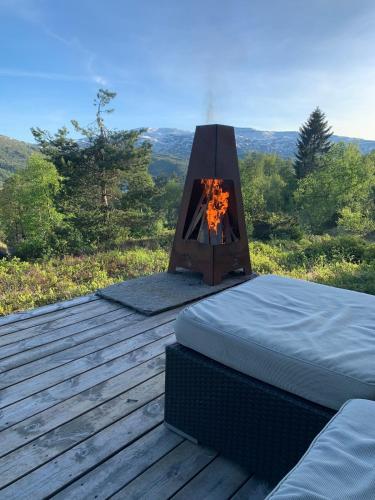 المنطقة المحيطة, Cabin at Kvamskogen with a great view in Norheimsund المنطقة المحيطة, Cabin at Kvamskogen with a great view in Norheimsund