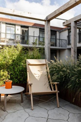 Балкон/тераса, Hotel Bommelje in Домбург Балкон/тераса, Hotel Bommelje in Домбург