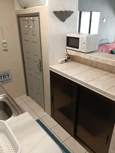 Kitchen, Apartamento 1 habitacion Montgo Denia in La Pedrera Kitchen, Apartamento 1 habitacion Montgo Denia in La Pedrera