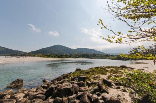 Vista, Flat Vila Morena a pousada da sua familia in São Sebastiao (São Paulo) Vista, Flat Vila Morena a pousada da sua familia in São Sebastiao (São Paulo)