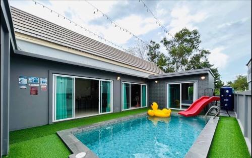 Funny Hua-Hin Pool Villa from beach 4km in Bor Fai Funny Hua-Hin Pool Villa from beach 4km in Bor Fai